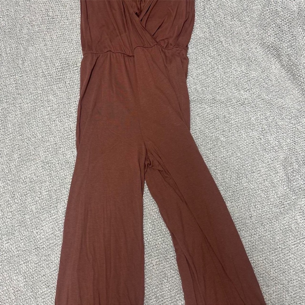 H&M Chocolate Brown Jumpsuit